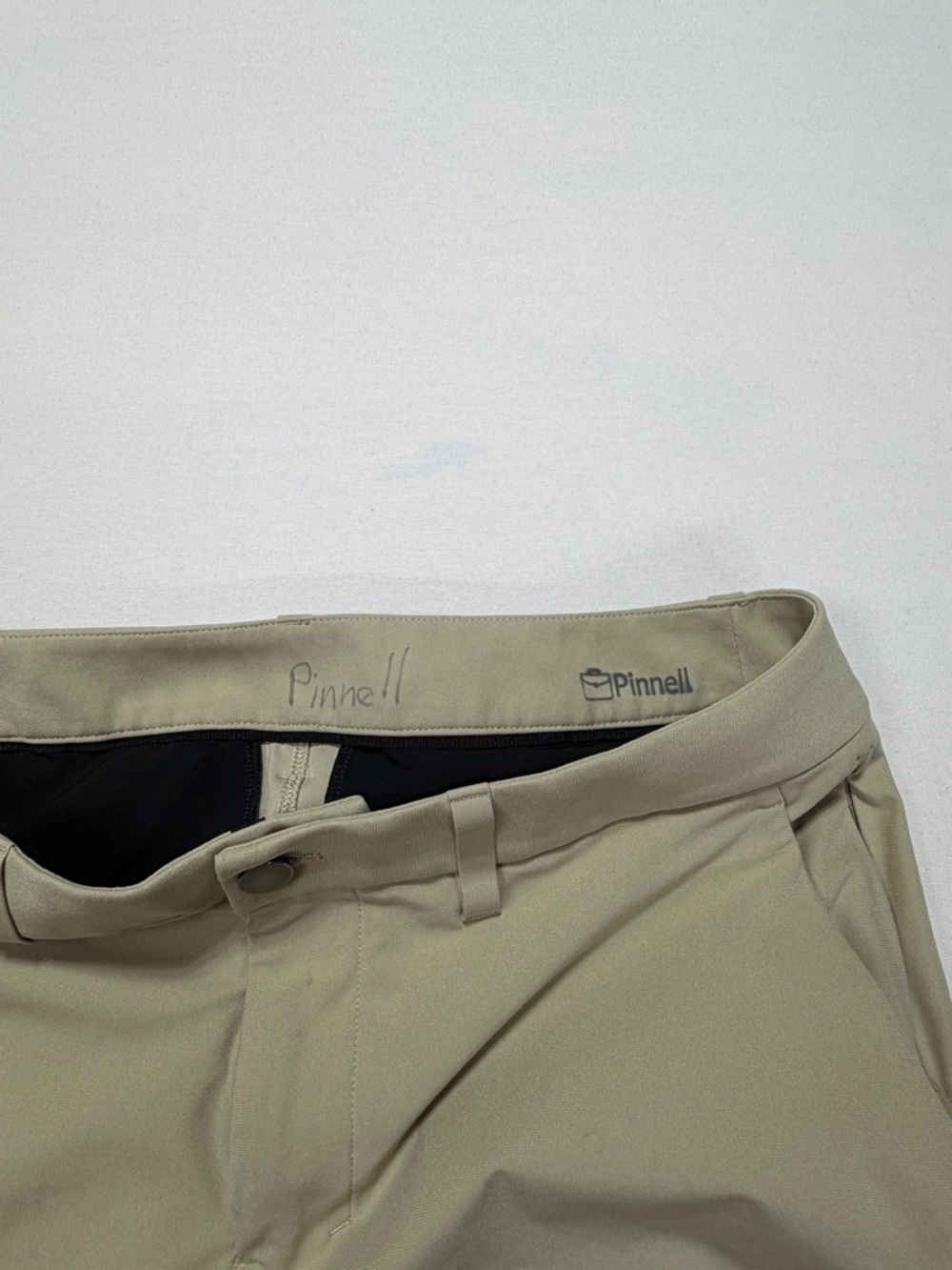 Lululemon ABC Classic-Fit Trouser Wrapstreme Pant 32 Khaki Tan Chino Casual - Picture 8 of 8